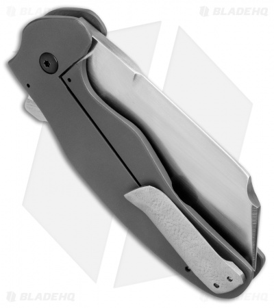 Sheepdog Knives Coil Frame Lock Knife Green Titanium (3.1" Satin)