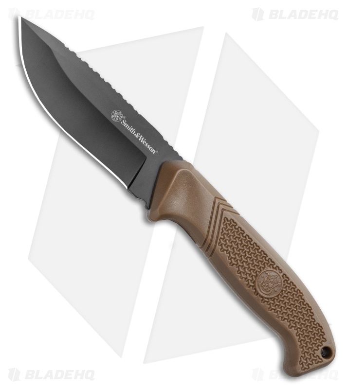 Smith & Wesson 2-Piece Folder + Fixed Knife Combo Set 1122655