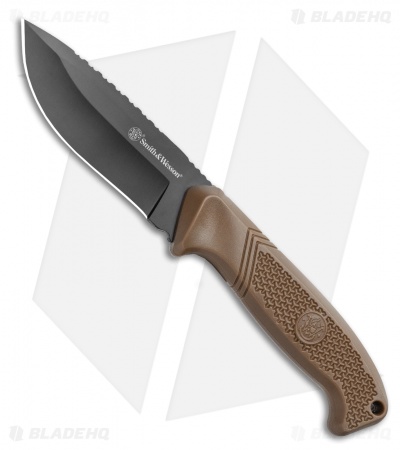 Smith & Wesson 2-Piece Folder + Fixed Knife Combo Set 1122655