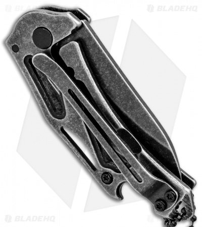 Smith & Wesson Keychain Bottle Opener Knife (2.1" Black SW) 1100064