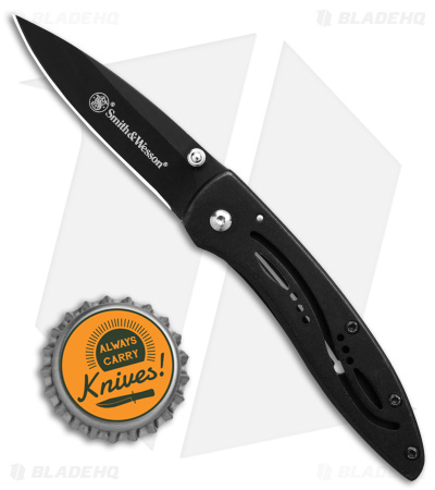 Smith & Wesson Little Pal Frame Lock Knife (2.3" Black) CKLPB