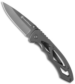Smith & Wesson Skeletonized Framelock Knife Gray (3" Gray) CK400L