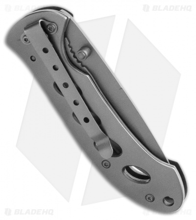 Smith & Wesson Oasis Liner Lock Knife (3.25" Gray) SW423G