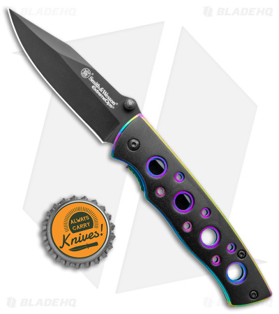 Smith & Wesson Extreme OPS Anodized Frame Lock Folder (Black Plain) CK113