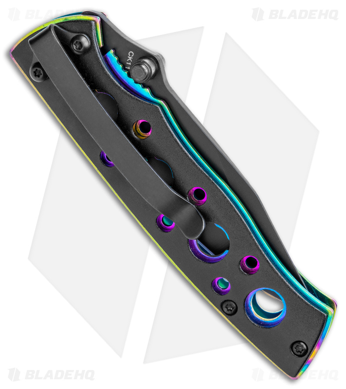 Smith & Wesson Extreme OPS Anodized Frame Lock Folder (Black Plain) CK113