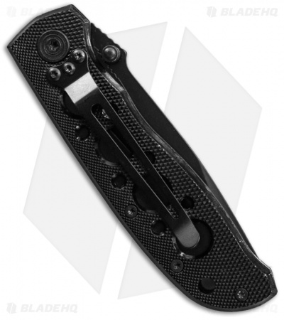 Smith & Wesson Extreme OPS Tanto Folding Knife (4.125" Black Serr) CK5TBS
