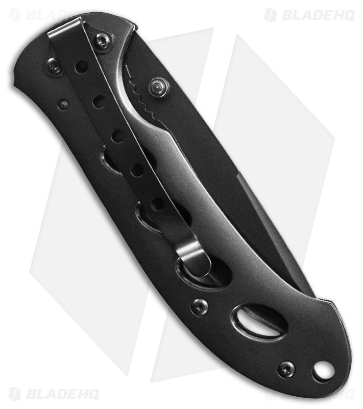Smith & Wesson Oasis SW423B Folding Knife Titanium Coated (Black Plain) 