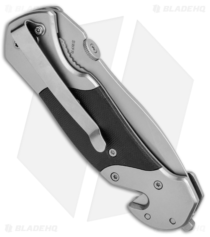 Smith & Wesson First Response Folding Knife G10 (Satin Serr) SWFRS