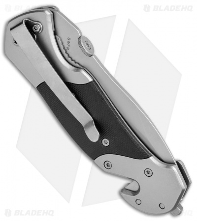 Smith & Wesson First Response Folding Knife G10 (Satin Serr) SWFRS