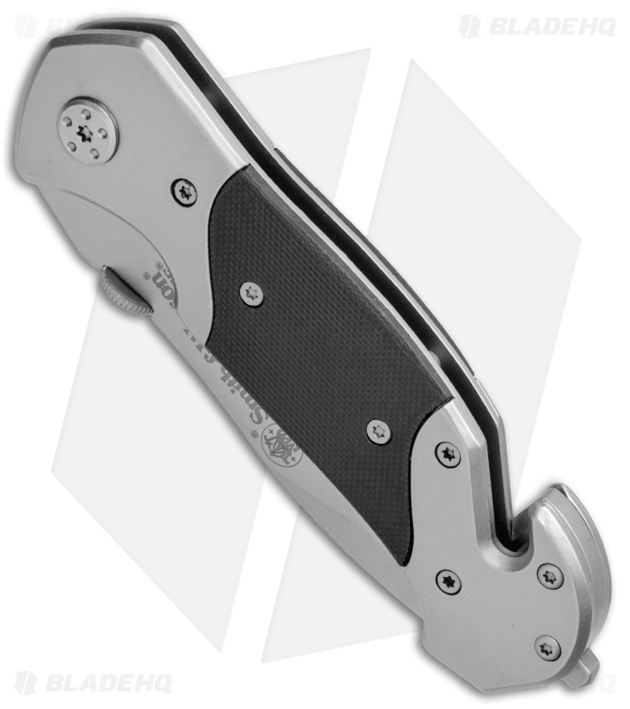 Smith & Wesson First Response Folding Knife G10 (Satin Serr) SWFRS