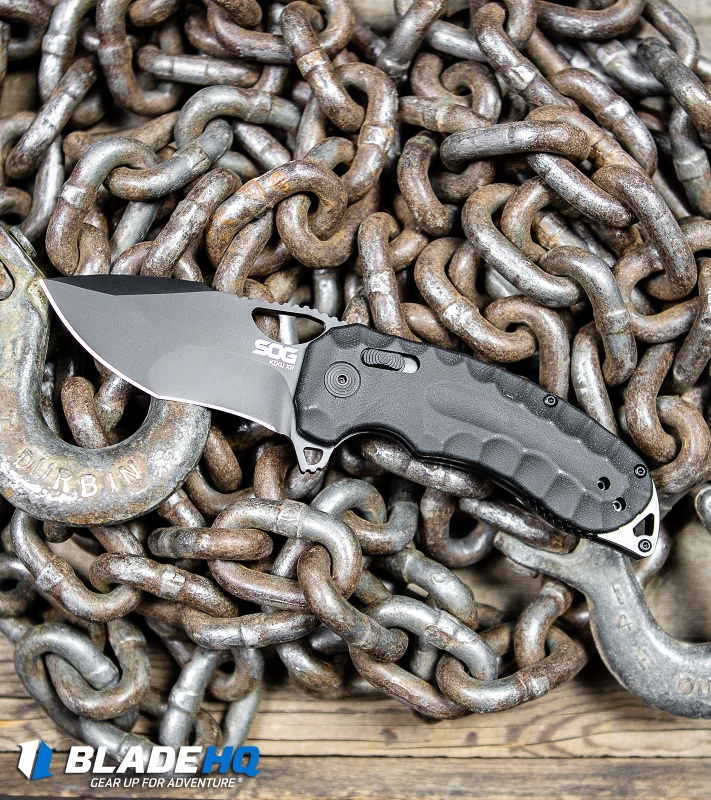 SOG KIKU XR - Folding Knife | Black Micarta | Blade HQ