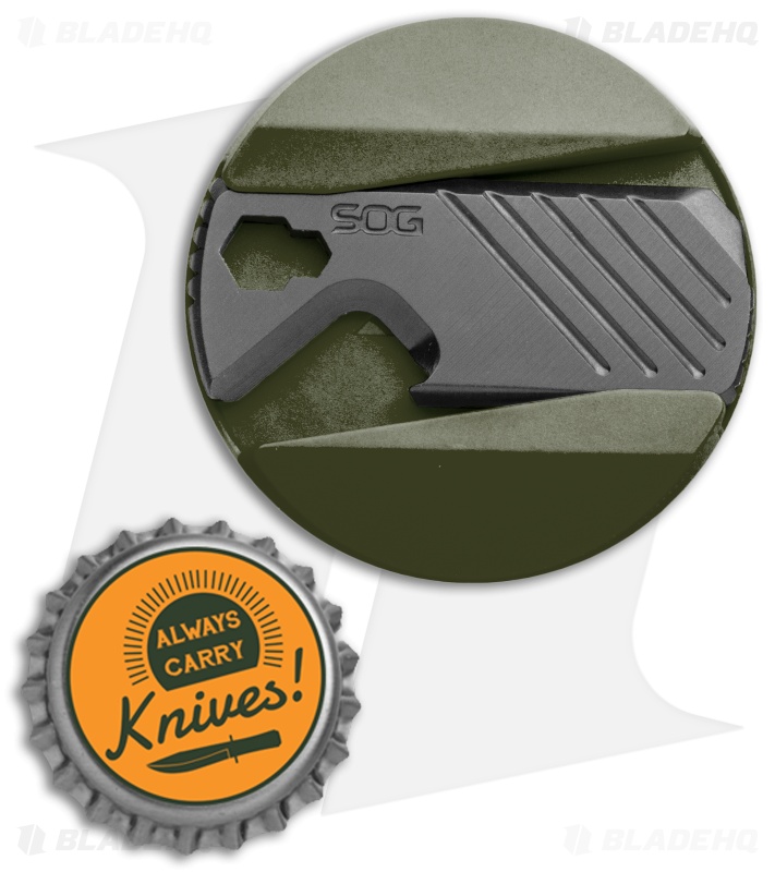 カンツォーネ ゴルギーオージャー ハイドロビスマルク シク シークレット 4枚 SOG PopGrip Multi-Tool Moss Green + Black 805106 - Blade HQ