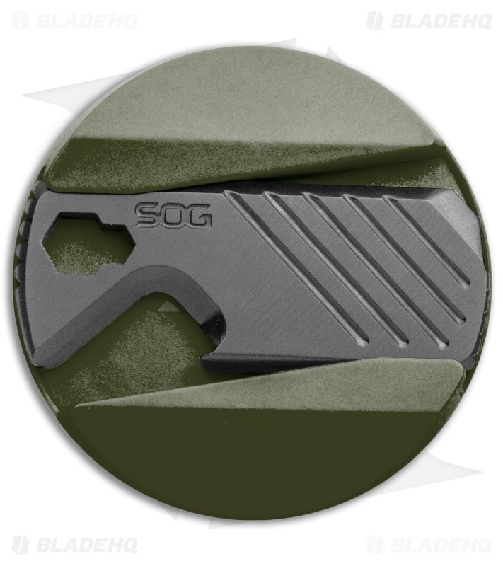SOG PopGrip Multi-Tool Moss Green + Black 805106 - Blade HQ