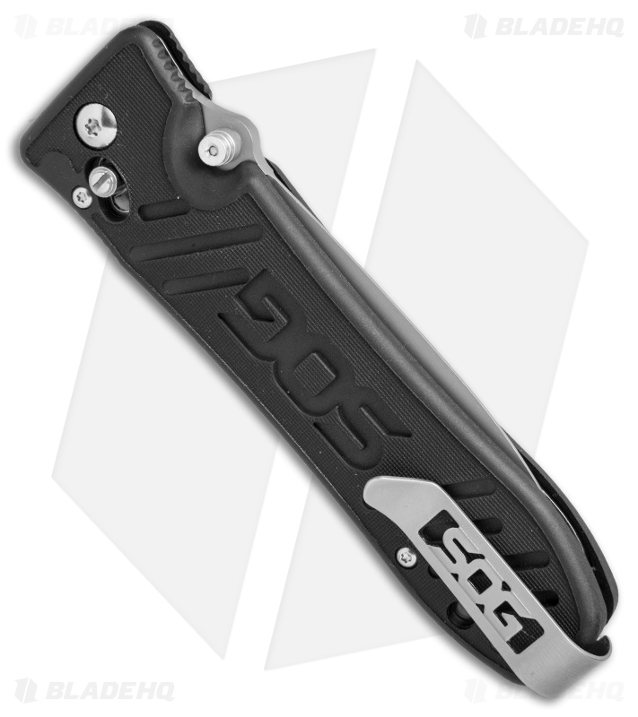SOG Pent Arc Spear Point Arc-Lock Knife (4" Bead Blast) PE15