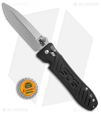 SOG Pent Arc Spear Point Arc-Lock Knife (4" Bead Blast) PE15