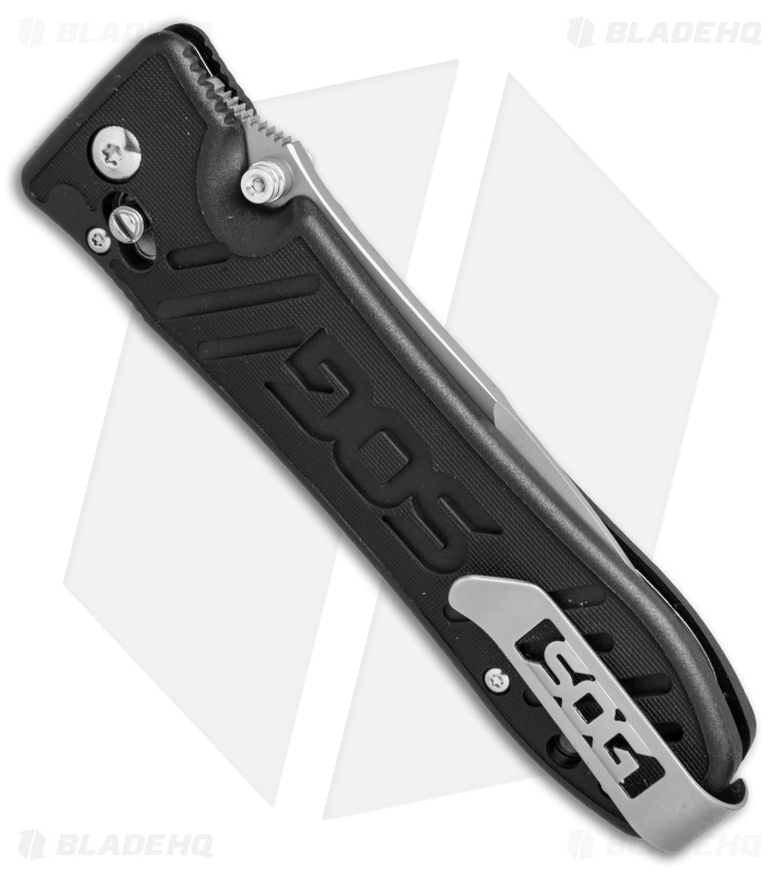 SOG Spec Arc Drop Point Arc-Lock Knife (4