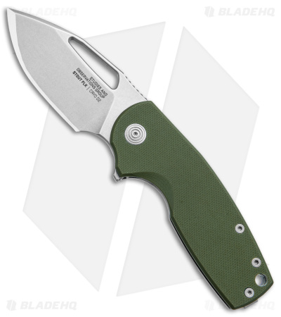 SOG Stout FLK | Frame Lock Knife | OD Green G-10 | Blade HQ