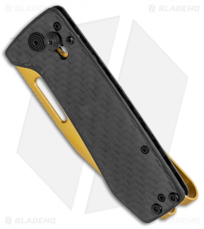 SOG Ultra XR Lock Knife Carbon Fiber (2.75" Gold) 