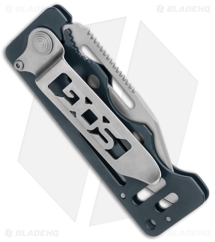 SOG Cash Card Liner Lock Wallet Knife Urban Gray (2.75" Satin) EZ3