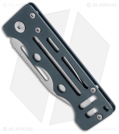 SOG Cash Card Liner Lock Wallet Knife Urban Gray (2.75" Satin) EZ3
