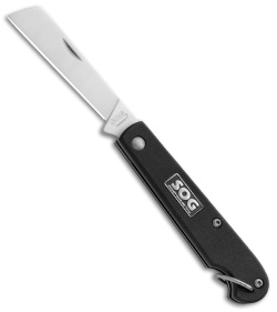 SOG Contractor II Pocket Knife (2.5" Satin Plain) EL-20