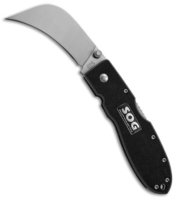 SOG Contractor IV Pocket Knife (2.625" Satin Plain) EL-40