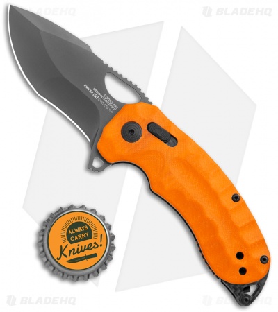 SOG Kiku XR LTE Knife Orange G-10 (3" Gray) 12-27-03-57