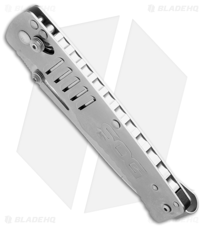 SOG Targa Tanto Folding Knife (3.50" Satin) TG1001-BX