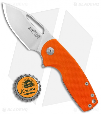 SOG Stout FLK - Frame Lock Knife | Orange G-10 | Blade HQ