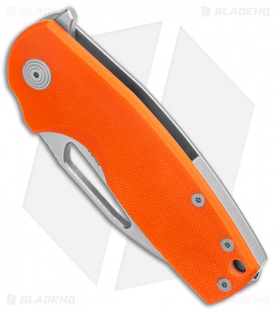 SOG Stout FLK Frame Lock Knife Orange G-10 (2.75" Stonewash) 