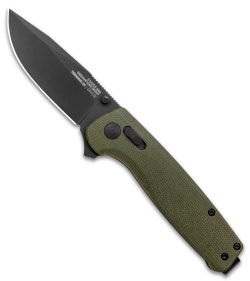 SOG Exclusive Terminus XR Lock Knife Green Micarta (3" Black) 