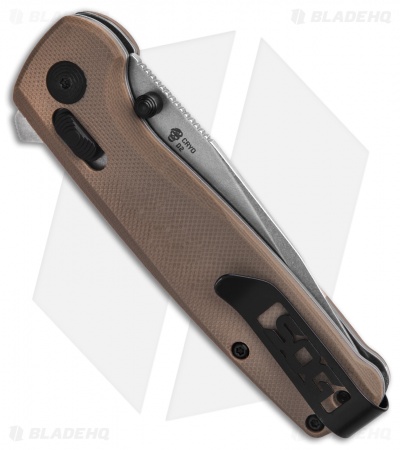 SOG Terminus XR Lock Knife Tan G-10 (3" Stonewash) TM1024-CP