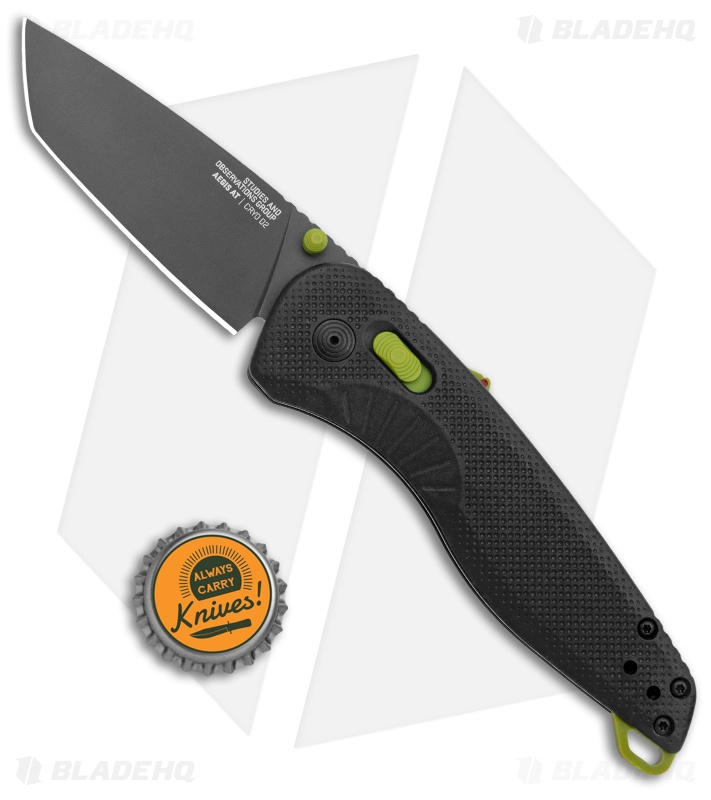⚠️ SOG SOG Aegis AT Tanto Lock Knife Red (3.13