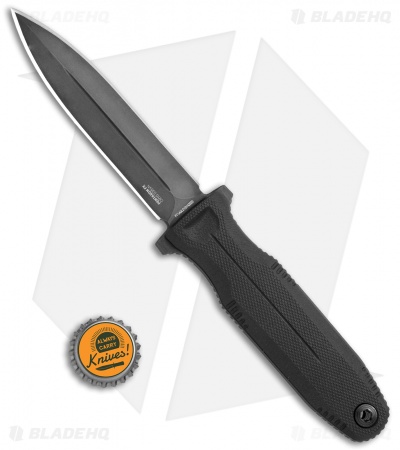 SOG Knives Pentagon FX Fixed Blade Knife Blackout G10 (4.75" Black)