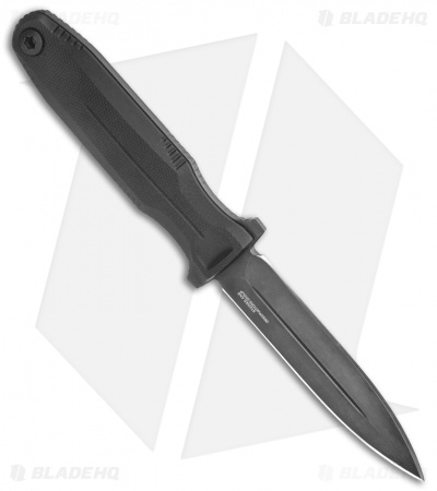 SOG Knives Pentagon FX Fixed Blade Knife Blackout G10 (4.75" Black)