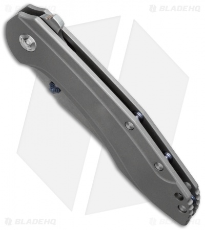 Southard Performance Series Tolk Flipper Knife Blasted Titanium (3.875" Satin)