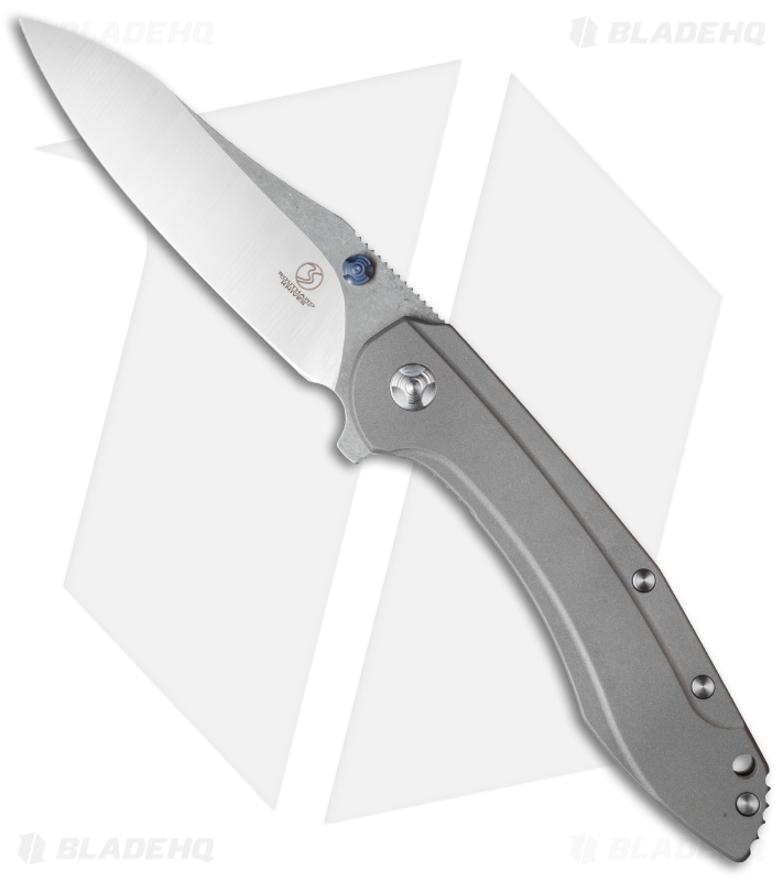 Southard Performance Series Tolk Flipper Knife Blasted Titanium