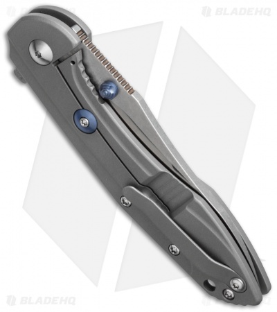 Southard Performance Series Tolk Flipper Knife Blasted Titanium (3.875" Satin)
