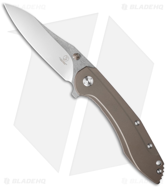 Southard Performance Series Tolk Flipper Knife Bronze Ano Ti (3.875" Satin)