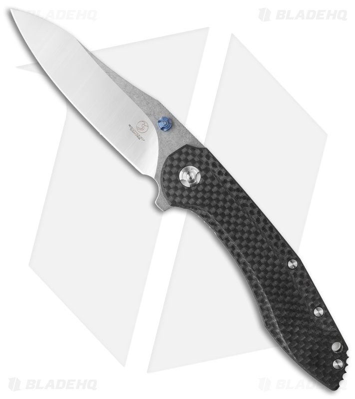 Southard Performance Series Tolk Flipper Knife Carbon Fiber (3.875" Satin)