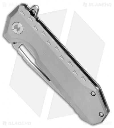 Southern Grind Penguin Titanium Frame Lock Knife (3.5" Stonewash)