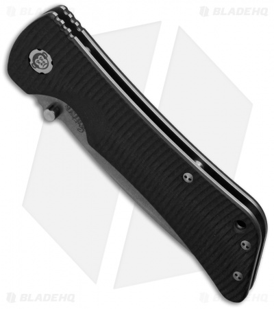 Southern Grind Bad Monkey Tanto Knife Black G-10 (3.8" Satin) 