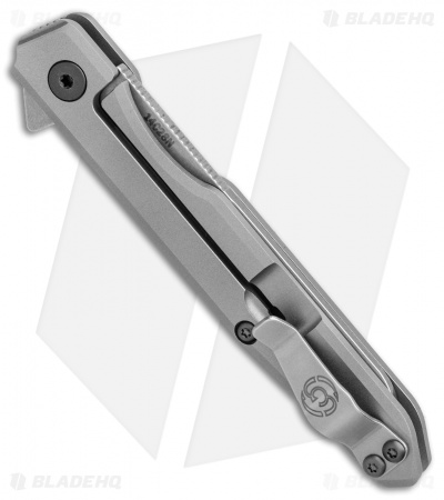 Southern Grind Quill Gentleman's Frame Lock Knife Ti (3.25" Stonewash)