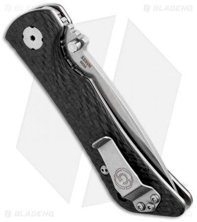 Southern Grind Spider Monkey Liner Lock Knife Carbon Fiber (3.25" Satin)
