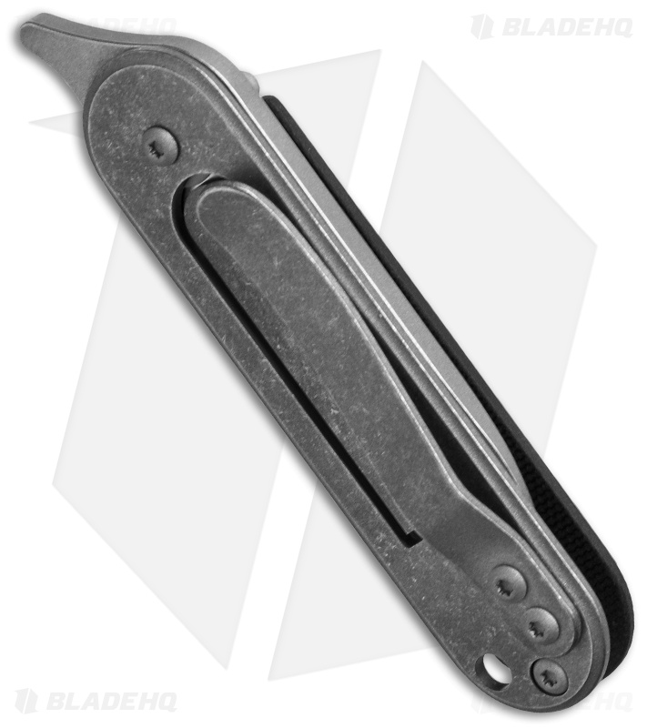 Serge Panchenko Bean Flipper Black G-10 (2" Tumbled)