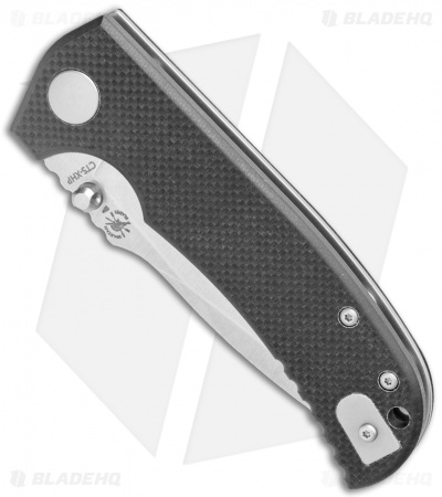 Spartan Blades George Astor Liner Lock Knife CF/G-10 (3.5" Stonewash 154CM)