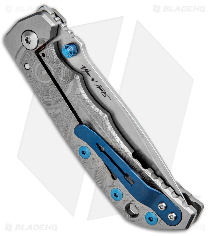 Spartan Blades Harsey Folder Frame Lock Special Edition Oculus (3.8" Stonewash)