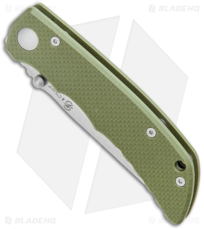 Spartan Blades Talos Liner Lock Knife Black Green (3.1" Stonewash XHP)