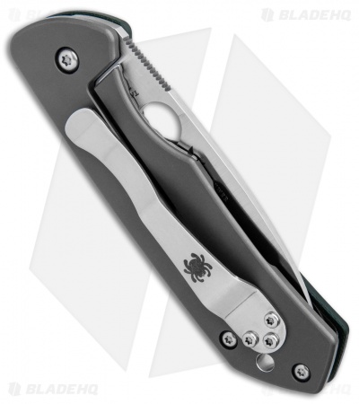 Spyderco Brouwer Frame Lock Knife Forest Green G-10 (2.77" Satin) C232GTIP