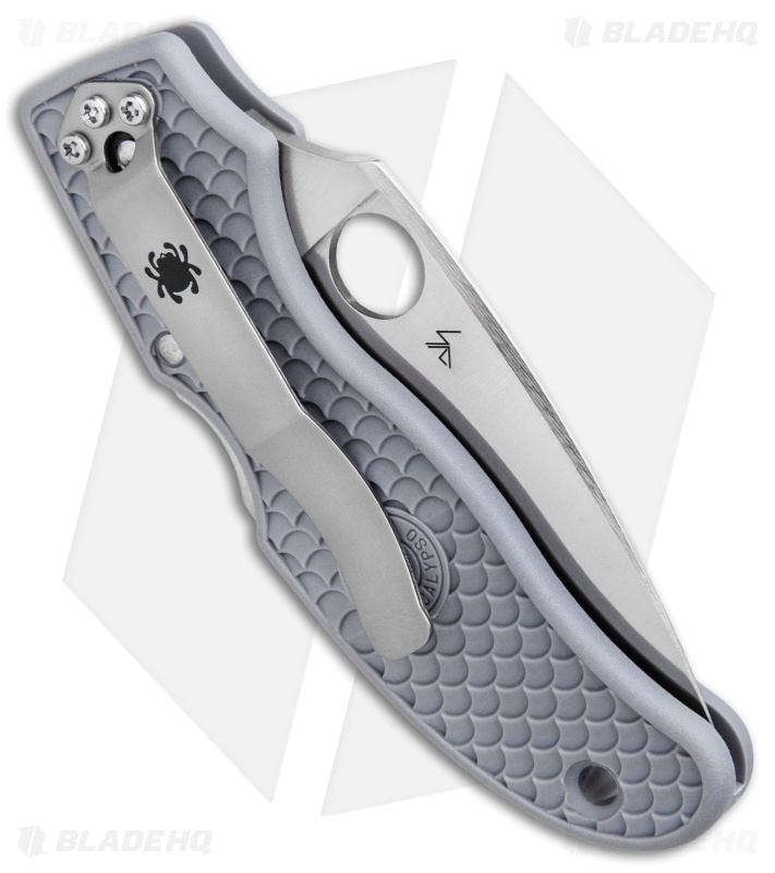Spyderco  Calypso Jr. Sprint Run Knife Gray (Aogami Super Blue) C52FPGYE